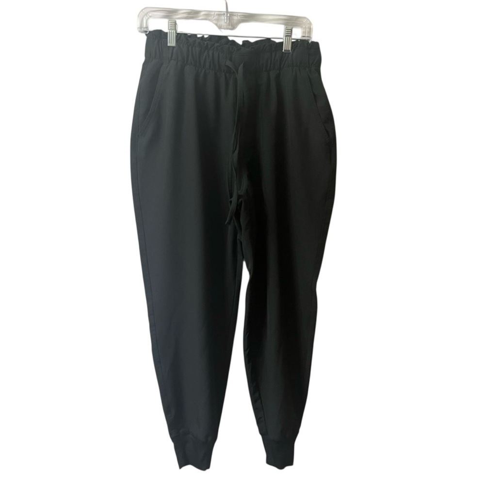 Abercrombie & Fitch black drawstring jogger Size est Small #10229